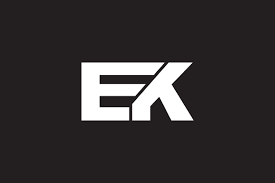 Lai saņemtu jaunu paroli, sūtiet sms no konkrētā lietotāja (skolēns, mamma, tētis) telefona ar tekstu: Ek Logo Vector Simple Graphic By Zaqilogo Creative Fabrica