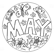 Grab them to celebrate may, decorate for may, or just for the heck of it. May Coloring Pages For Kids Keywords Language English Stock Coloring Home