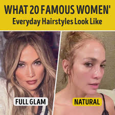 What 20 Famous Women's Everyday Hairstyles Look Like