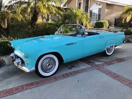 Image result for Thunderbird Blue 1955 Thunderbird