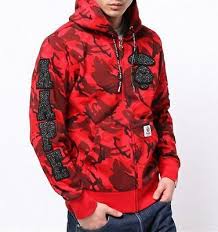 Aape By A Bathing Ape Aape Cny Zip Up Hoodie Xl Size Red