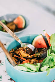 Auberginen Minz Salat Mit Wassermelonendressing Sevencooks Rezept Salat Mit Kalte Gerichte Lebensmittel Essen