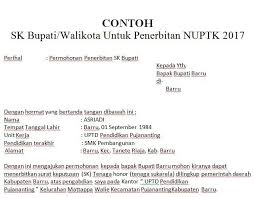 Pattallassang untuk segera menerbitkan surat ketetapan (sk) demi berjalannya roda organisasi di dpdes bkprmi sunggumanai yang bertempat di desa sunggumanai kec. Contoh Surat Permohonan Sk Download Kumpulan Gambar