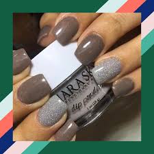 The nails are first cleaned and filed , making sure any excess oils and/or polish are completely removed. 11 Dip Powder Manicures That Will Make You Give Up Gels And Acrylics Brit Co