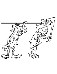 In this section, find a large selection of coloring pages zombie. Zombies Vs Plants Coloring Pages Print For Free Pictures From The Game