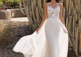 Lalagen women's floral lace long sleeve off shoulder wedding mermaid dress. 30 Floral Wedding Dresses