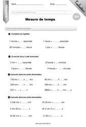 Pour information, une heure représente 0,0416667 jour. Comment Convertir Des Heures En Minutes Pdf Cours Exercices Examens