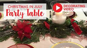 While no two christmas tables look the same in this country, a pretty typical aussie christmas is sure to have at least a few of these things. Christmas In July Party Table In Australia Youtube