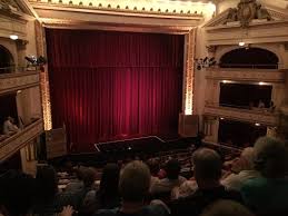 our view from the upper balcony at the bijou theater