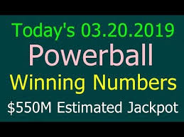 Today Powerball Winning Numbers 20th March 2019 Powerball Drawing Tonight 3 20 2019powerball Winning Numbers Tonig Winning Numbers Powerball Drawing Powerball