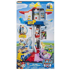 Nickelodeon Paw Patrol My Size Lookout Tower With Exclusive Vehicle Rotating Periscope And Lights And Sounds Paw Patrol Toys Lookout Tower Paw Patrol