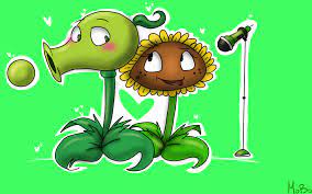For more information about this character, see sunflower. Pvz Peashooter And Sunflower By Crazy Matroskin55 On Deviantart