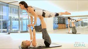 Whatever poses you're working on, remember this: Partner Yoga Couples Yoga Youtube