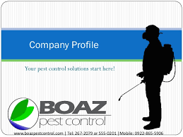James mcgowan shares over 15 years worth of experience to help you start your own business. Boaz Pest Control Services Company Profile