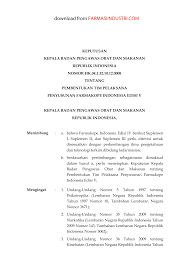 Bila ditarik balaknya aku rasa seperti isi cipapku turut sama keluar. Farmakope Indonesia V