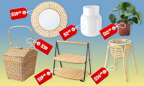 Add texture with a rattan tray. Ikea Australia Secretly Drops An Incredible New Budget Homewares Range Daily Mail Online