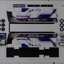 Pola papercraft bus jetbus 3. Lembaran Papercraft Bus Paperbus Sudiro Tungga Jaya Jetbus Uhd Murah Shopee Indonesia