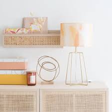 Paulownia And Rattan Canework Wall Organiser Maisons Du Monde En 2020 Rangement Mural Cannage Deco