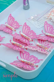 Birthday Party Ideas For Mom From Daughter All Things Simple Celebrate Madilyn S Fairy Party Girls Birthday Party Kids P Princess Birthday Party Favors Candy Party Favors Butterfly Birthday Party