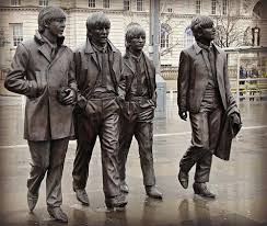 The Fab Four Statue Figurative Sculpture Outdoor Sculpture