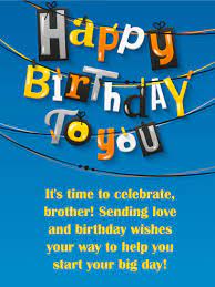 Happy birthday wishes for brother massage. Birthday Wishes For Brother Birthday Wishes And Messages By Davia