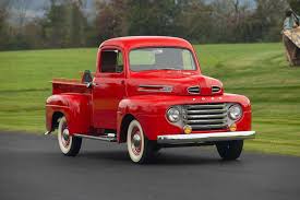 Image result for Vermilion 1950 Ford Truck