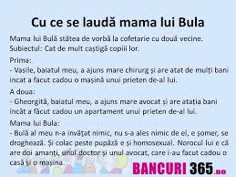 Super tari glumele am ras cu lacrimi! Super Bancuri Cu Bula Razi Cu Lacrimi By Ro Maniaseamuza