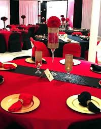 Birthday Black And Gold Party Ideas Red Black And Gold Party Ideas Red Party Decorations Red Birthday Party Red Party
