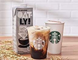 Drink without stirring so that you get the hit of espresso first with the caramel, then the espresso with the vanilla and milk. Oatly Enters Starbucks Cafes Nationwide As It Prepares For A Big Year
