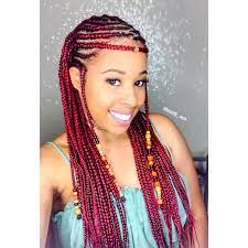 The Braids And Beads Trend Is Taking Over Instagram Cornrow Hairstyles Hair Styles Natural Hair Styles