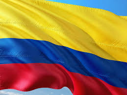 Horizontally striped yellow blue red national flag. 1920x1080px Free Download Blue Red Yellow Striped Flag International Colombia Multi Colored Piqsels