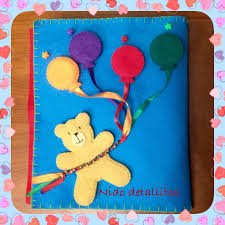 Quiet Book Osito Globo Colores Quiet Book Busy Book Applique