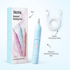 TUCEVSX Electric Diamond Painting Pen Cordless USB-C Rechargeable Vacuum Pickup