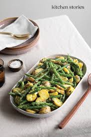 Schnöder kartoffelsalat bekommt durch oliven und parmaschinken eine ganze besondere, mediterrane note. Franzosischer Kartoffelsalat Mit Grunen Bohnen I Anyone Can Cook Einfache Gerichte Abendessen Ideen Rezepte