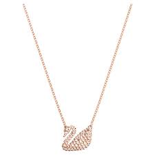 The 2088 crystals are called xirius after the brightest star in the galaxy. Swarovski Iconic Swan Pendant White Rose Gold Tone Plated Swarovski Com