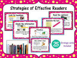 What Good Readers Do Strategies For Effective Readers