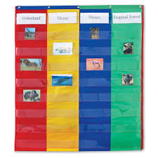 Learning Resources 2 And 4 Column Double Sided Pocket Chart Walmart Com