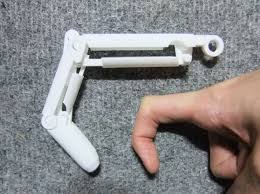 Mechanical Finger For Robot Hand Joints Move Lik By Wata On Shapeways Robot Hand Robot Design Robot