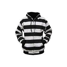 Black And White Striped Zip Up Hoodie Striped Hoodie White Black 35 Liked On Polyvore Striped Hoodie Black And White Jacket Striped Jacket