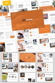 Global Edu Education Presentation Template Google Slides 139867 Charte Graphique Graphique