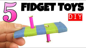 New 5 Easy Diy Fidget Toys How To Make Diy Toys For Kids At Home Str Diy Fidget Toys Fidget Toys How To Make Toys
