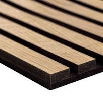 MS International Sonowood Acoustic Wood Slat 9.5" x 120" Wall Panels in  Natural