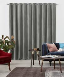 Geo cut velvet collection luxe eyelet curtains. Julius Velvet Eyelet Lined Pair Of Curtains 228 X 228 Silver Grey Made Com