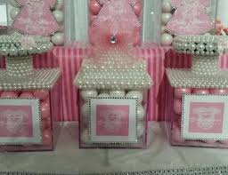 Baby Shower Diamonds And Pearls Catch My Party Pearl Baby Shower Chanel Baby Shower Tutu Baby Shower