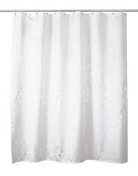 Rideaux blanc castorama luxe rideaux enfant voilage blanc pois jaunes. Rideau De Douche Tissu Blanc Decor Arbre 180 X 200 Cm Nessa Castorama