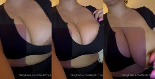Feelinfree Squeezing Her Breasts | PimpBunny