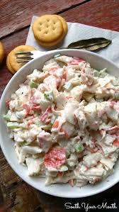 Seafood Salad Recipe Yummly Recipe Sea Food Salad Recipes Easy Seafood Seafood Recipes