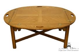 168 best coffee tables images on pinterest.sold out thomasville banded walnut queen anne dining table. Thomasville American Oak Collection Butler S Coffee Table 18931 110 High End Used Furniture