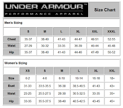 27 Cogent Under Armour Locker Tee Size Chart