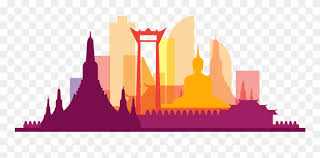 Tourism in thailand songkran illustration, yellow thailand travel, decorative, new year , time png. Holidays Package Tour Thailand Graphic Design Png Clipart 1376525 Pinclipart